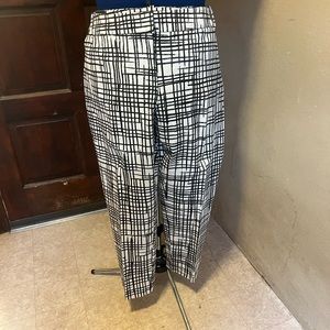 Ava and Viv black and white Dress pants.  New with tags.  Size 22W